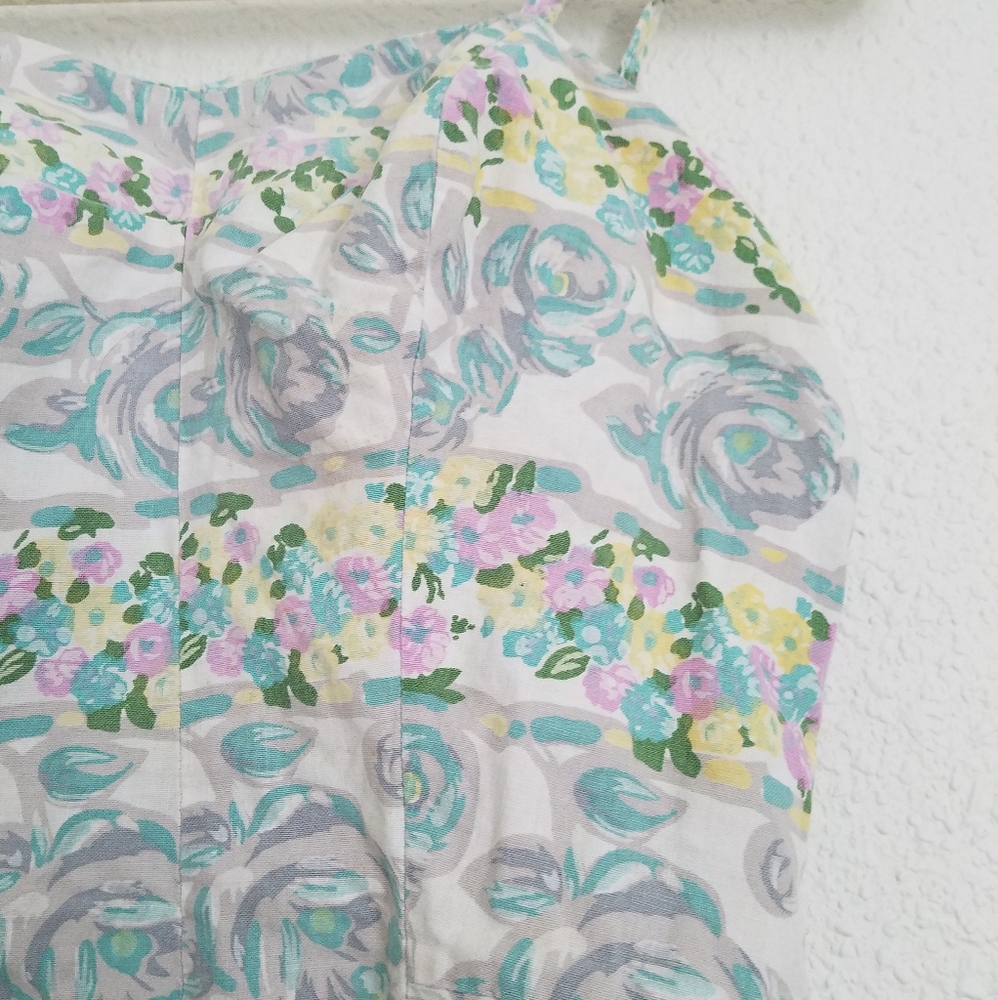 1940s - 1950s Floral Playsuit - image 5